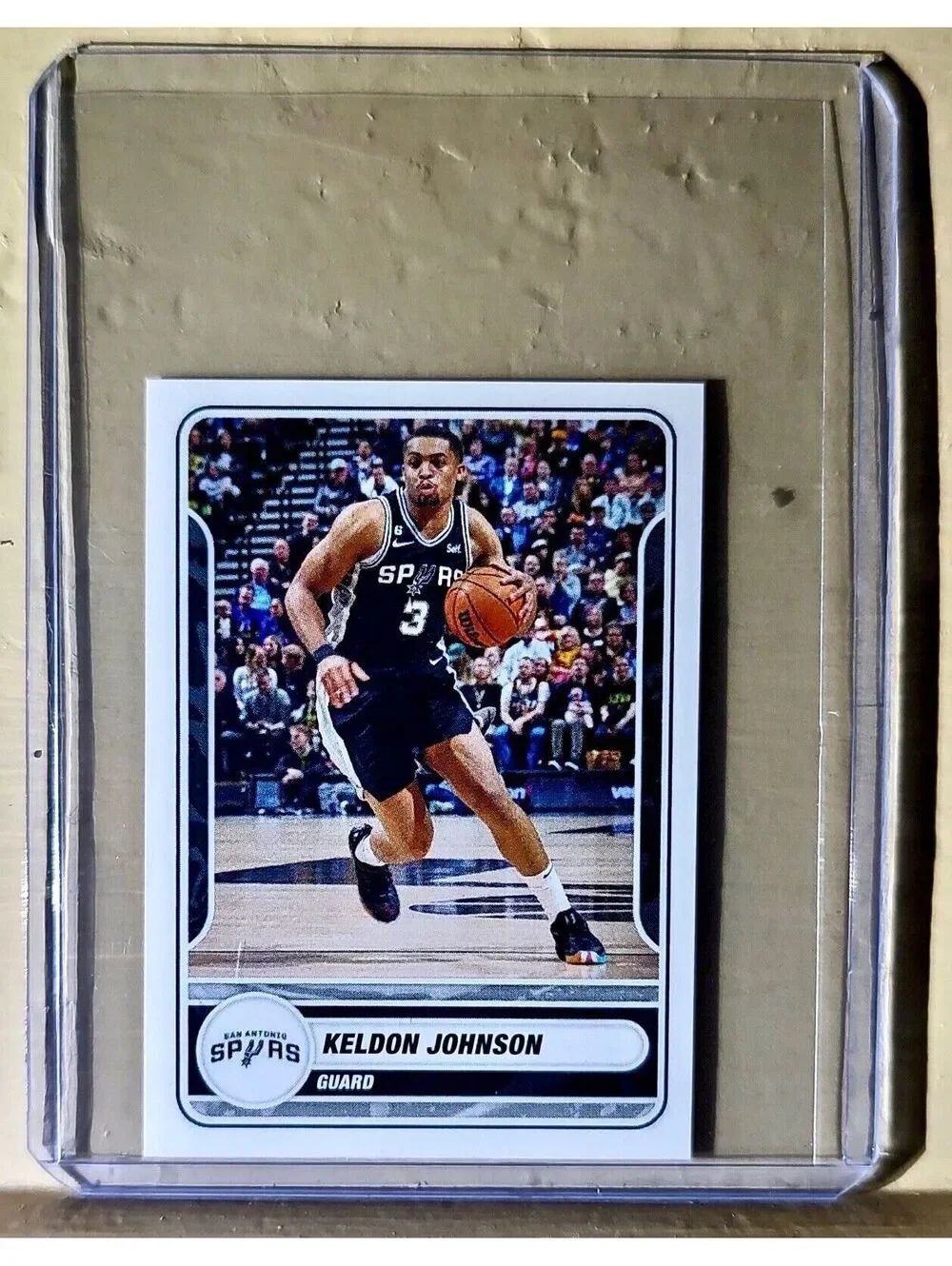 2023-24 Keldon Johnson Panini NBA Basketball #468 Sticker San Antonio Spurs